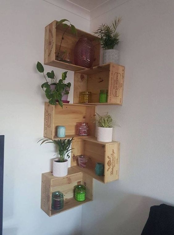 10 Ideas de cajas de frutas de maderas para decorar tu hogar!