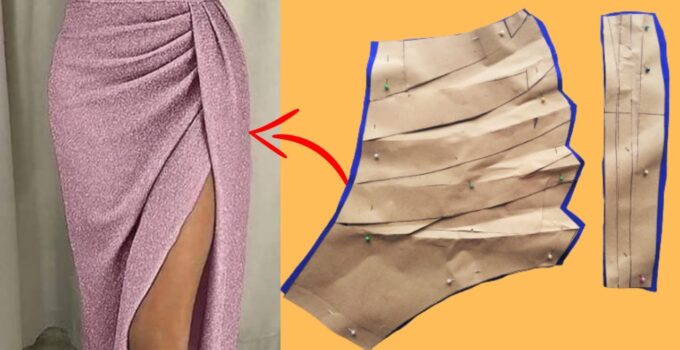 Crear patrón de falda plisada