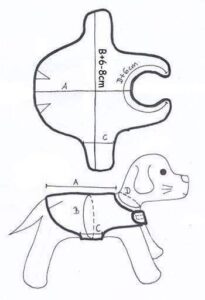 Cómo hacer ropa de perros con patrón