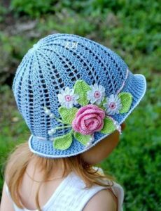 Guía Completa: Cómo Hacer un Sombrero de Niñas en Crochet con Patrón Gratis