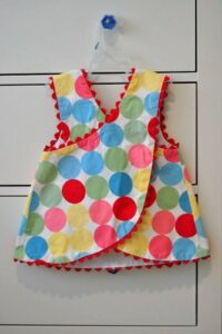 Curso: Cómo hacer blusa de espalda cruzada para niñas con patrón 3 Curso: Cómo hacer blusa de espalda cruzada para niñas con patrón