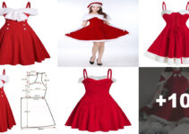 Curso: Cómo hacer un vestido para Navidad con patrón